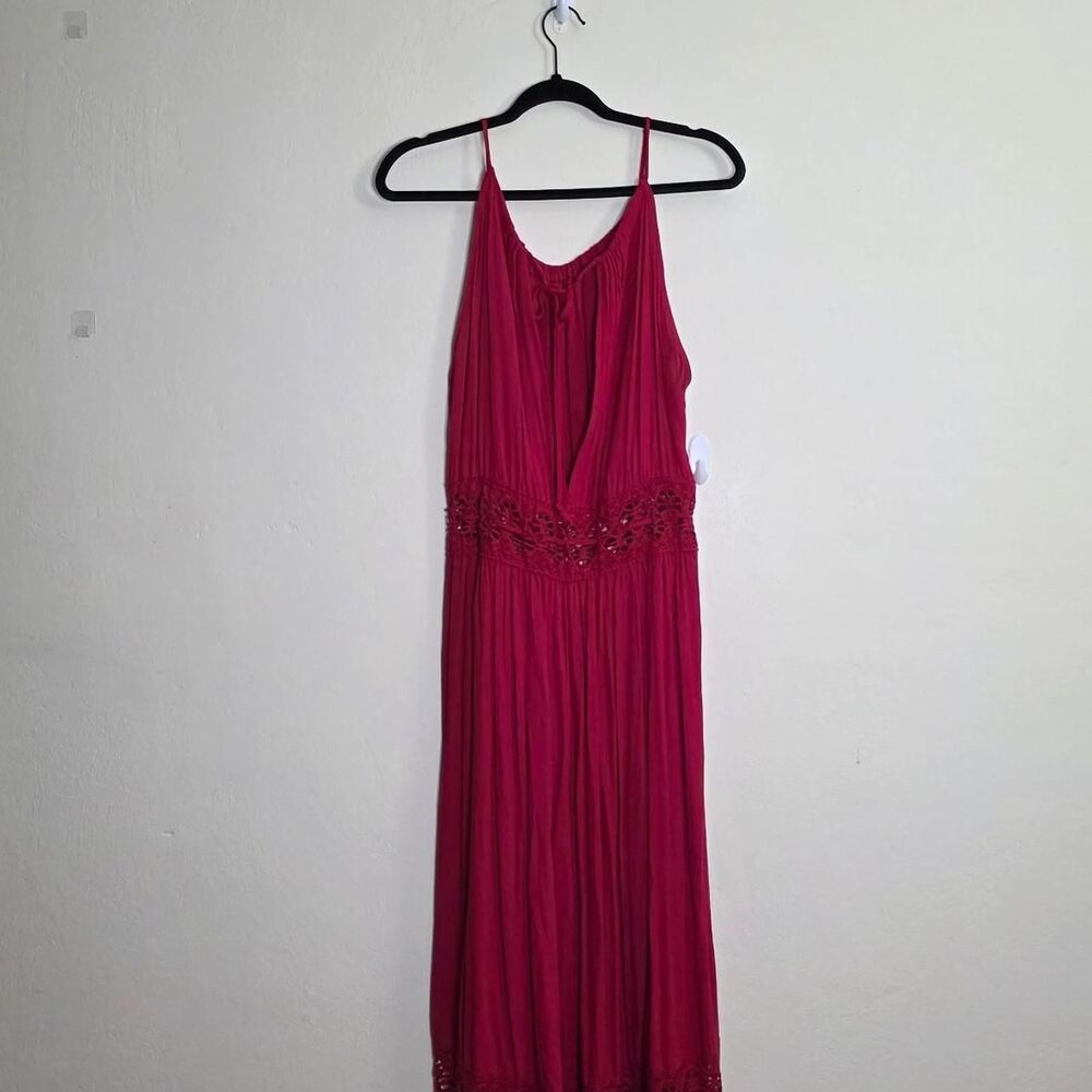 No-boundaries Women's Red and Pink Dress - Picture 2 of 3